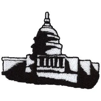 Buy Today U. S. Capitol Embroidery Design