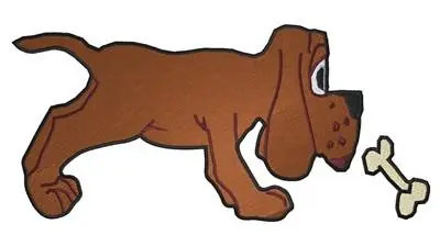 Big Dog Embroidery Design Next Day Delivery