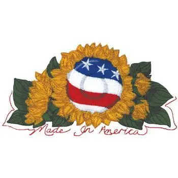 Made In America Embroidery Design Luxury