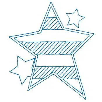 Editor’s Pick Stars and Stripes Embroidery Design