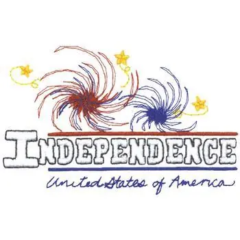 Mega Sale Independence Embroidery Design