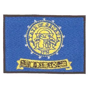 Sale Georgia State Flag Embroidery Design