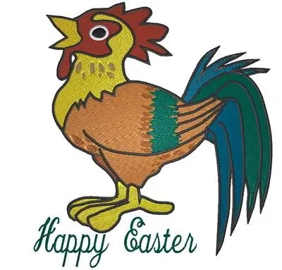 Affordable Happy Easter Embroidery Design