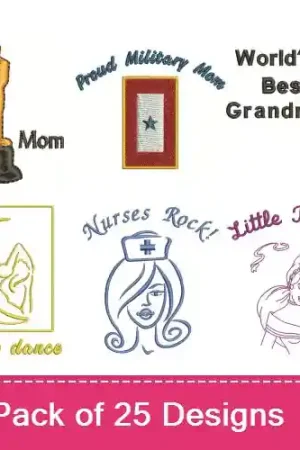 For The Moms Embroidery design pack by Favpro Designs, Embroidery Packs on EmbroideryDesigns.com Trending