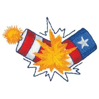 Firework Embroidery Design Best Choice