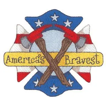 Don’t Miss Out Americas Bravest Embroidery Design