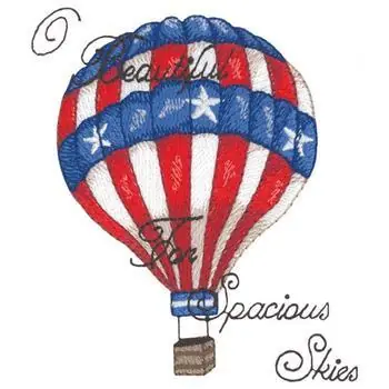 New Arrival Spacious Skies Embroidery Design