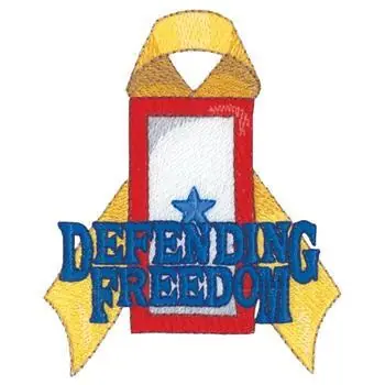Buy Direct Defending Freedom Embroidery Design