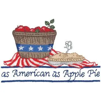 Apple Pie Embroidery Design Trusted Brand