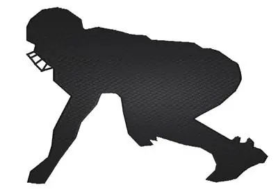 Buy Online Football Player Embroidery Design