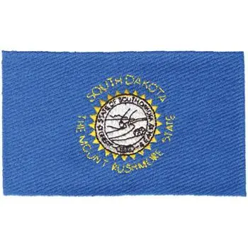 Modern South Dakota Embroidery Design