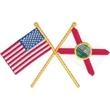 Final Sale USA & Florida Embroidery Design