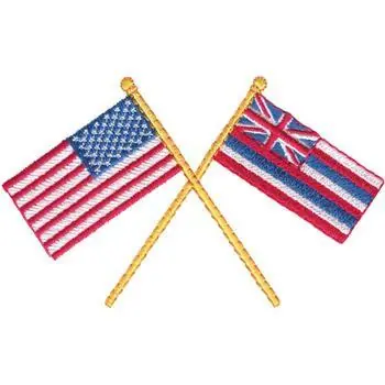 USA & Hawaii Embroidery Design Big Sale