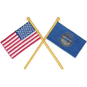 Certified USA & Nebraska Embroidery Design