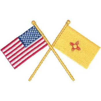 Final Sale USA & New Mexico Embroidery Design