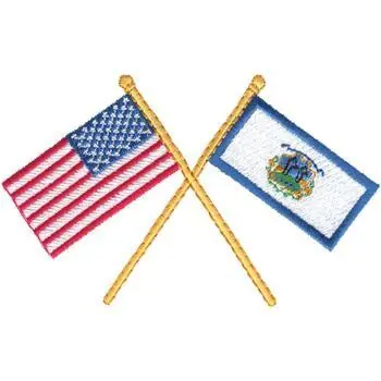 New Arrival USA & West Virginia Embroidery Design