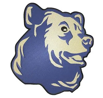 High Quality Bear Head Embroidery Design