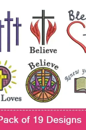 Stairway To Heaven Embroidery design pack by Favpro Designs, Embroidery Packs on EmbroideryDesigns.com Editor’s Pick