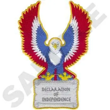 Direct From Manufacturer Declaration Of Independence Embroidery Design