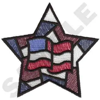 Star Flag Embroidery Design Budget