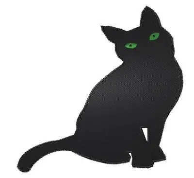 Certified Black Cat Embroidery Design