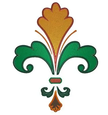 Time-Limited Fleur De Lis Embroidery Design