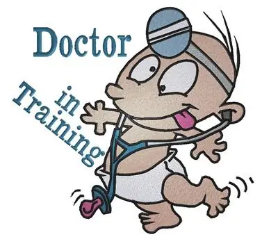 Doctor In Training Embroidery Design Buy Direct