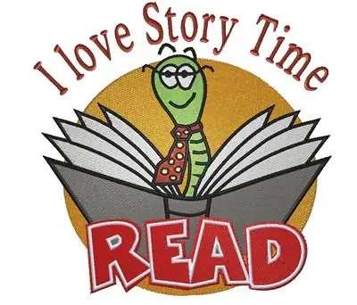 New Release Story Time Embroidery Design