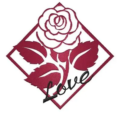 Worldwide Shipping Love Embroidery Design