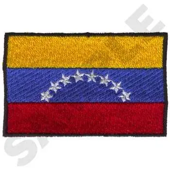 Super Sale Venezuela Flag Embroidery Design