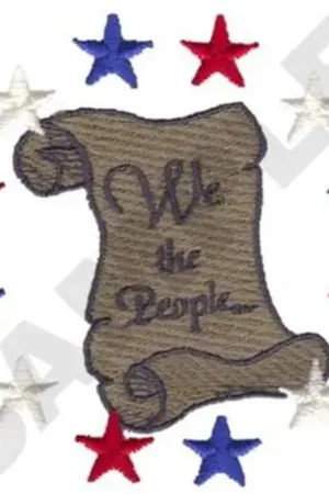 Constitution Embroidery Design New Release