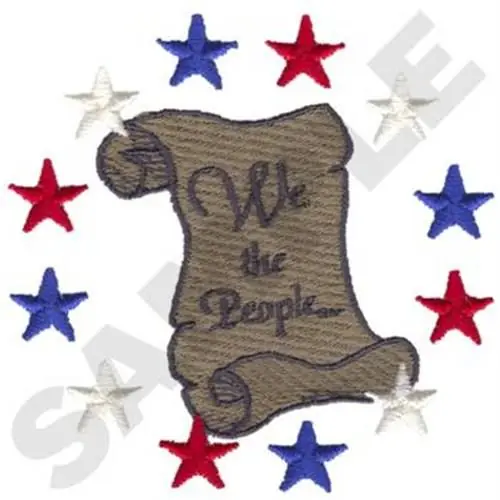 Constitution Embroidery Design New Release