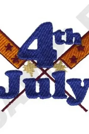 New Release 4th Of July Embroidery Design