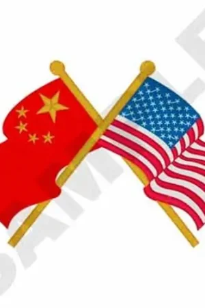 USA China Flags Embroidery Design Mega Sale