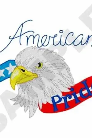 Markdown American Pride Embroidery Design