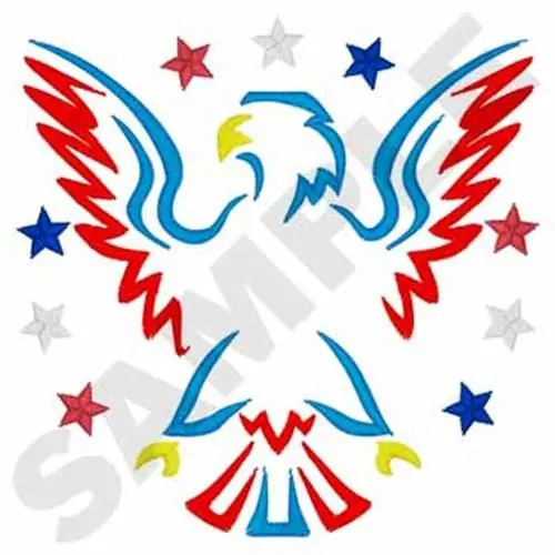 American Valor Embroidery Design Genuine