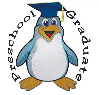 Best Price Preschool Graduate Embroidery Design