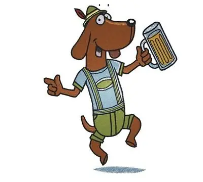 Same Day Shipping German Dachshund Embroidery Design