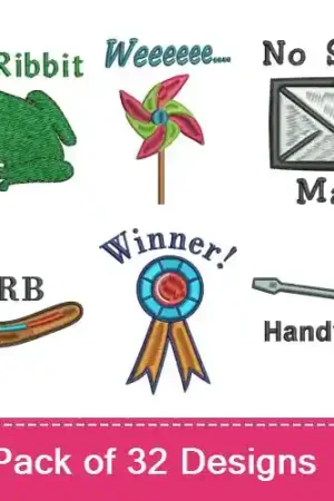 Miscellaneous Sayings Embroidery design pack by Favpro Designs, Embroidery Packs on EmbroideryDesigns.com Price Drop