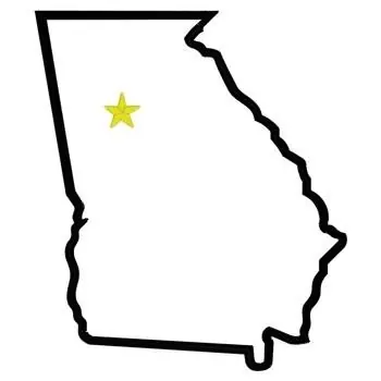 Free Returns Georgia Embroidery Design