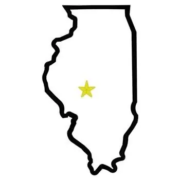 Illinois Embroidery Design Flash Sale