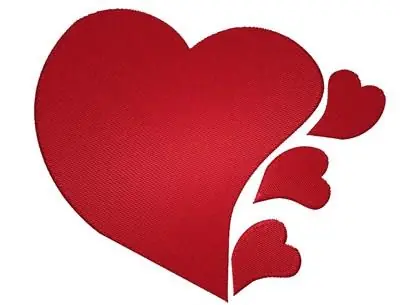 Warranty Included Heart Chips Embroidery Design