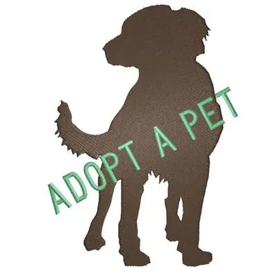 Adopt A Dog Embroidery Design Top Rated