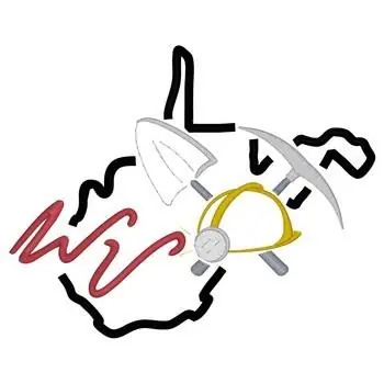 West Virginia Embroidery Design Same Day Shipping