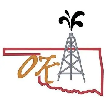 Oklahoma Embroidery Design Authentic