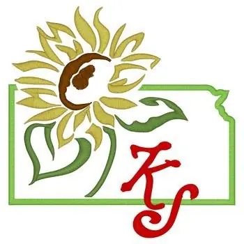 Kansas Embroidery Design New Release
