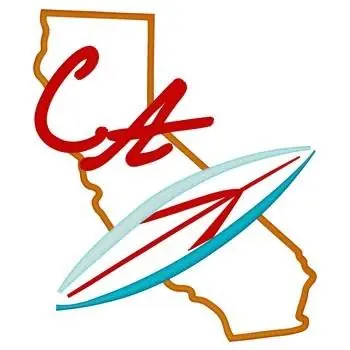 Brand New California Embroidery Design