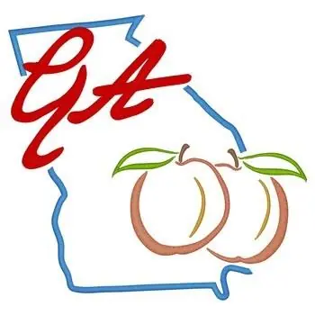 Low Price Georgia Embroidery Design