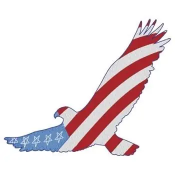 USA Eagle Embroidery Design Low Price