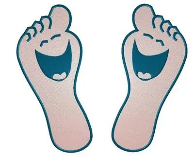 Happy Feet Embroidery Design Direct From Manufacturer
